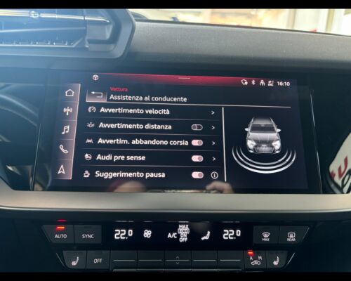 Audi A3 4ª serie A3 SPB 35 TFSI Mhev Admired Advanced 150 CV S tronic - immagine 19